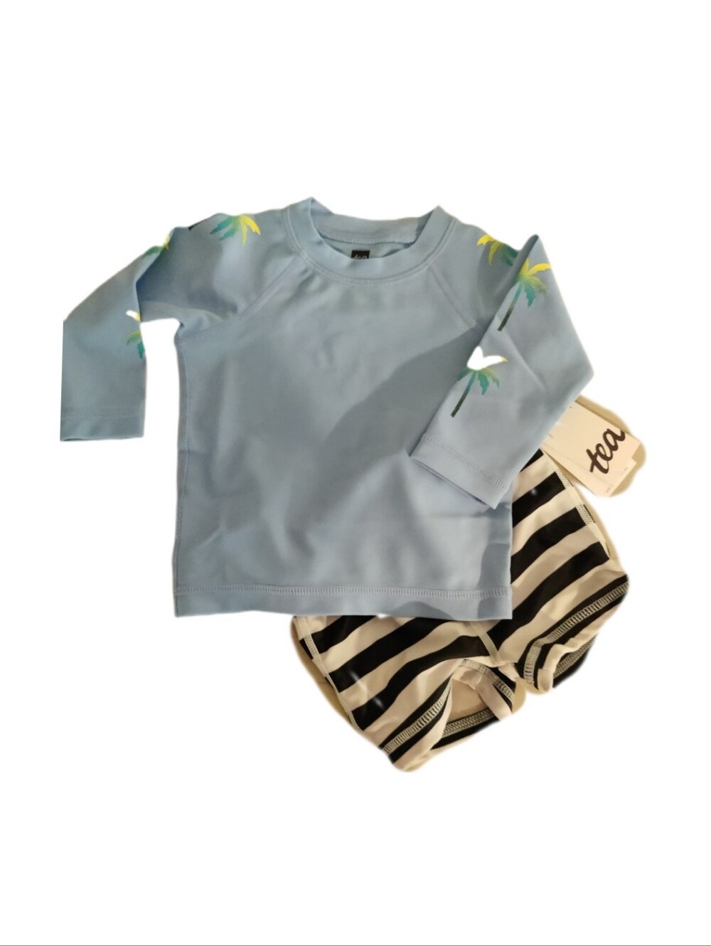 NWT Tea Swim Top and Shorts Infant 3-6 Months
